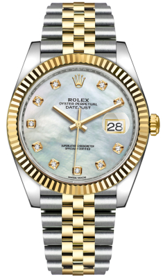 126333 White MOP Diamond Jubilee